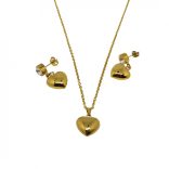 Комплект Лъки златисто код 10