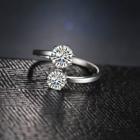 Пръстен Дейзи сребрист