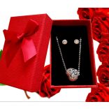 Комплект Безкрайност сребрист код 33