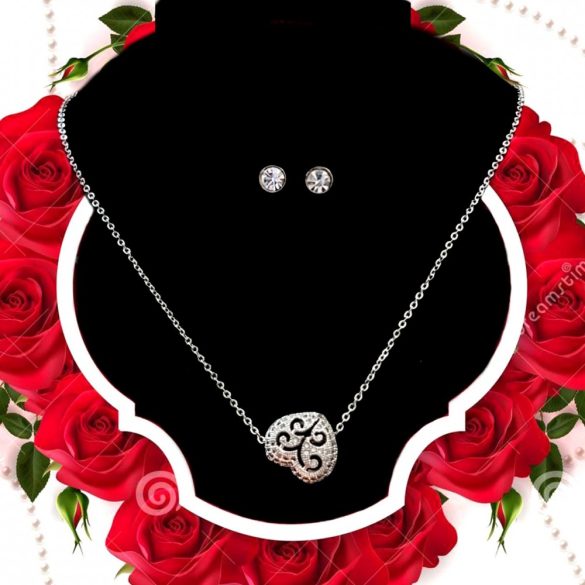 Комплект Безкрайност сребрист код 33