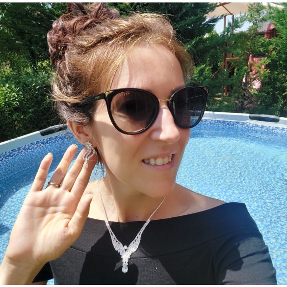 Официални бижута Моли с кристали