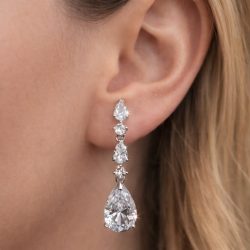 Луксозни обеци на клипс