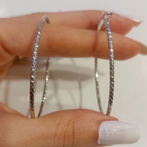 Кръгли големи обеци 