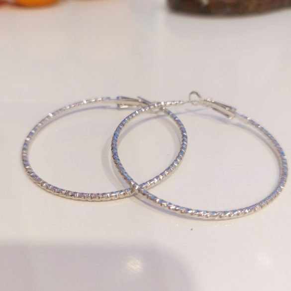 Кръгли големи обеци 