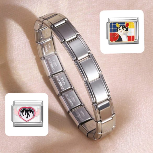 Елементи от стомана за гривна коте