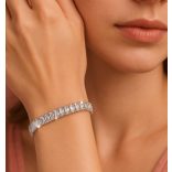 Официална гривна с кристали Съни