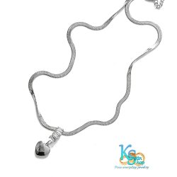   Колие от медицинска стомана със сърце "София"