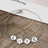 Гривна стомана с надпис Любов